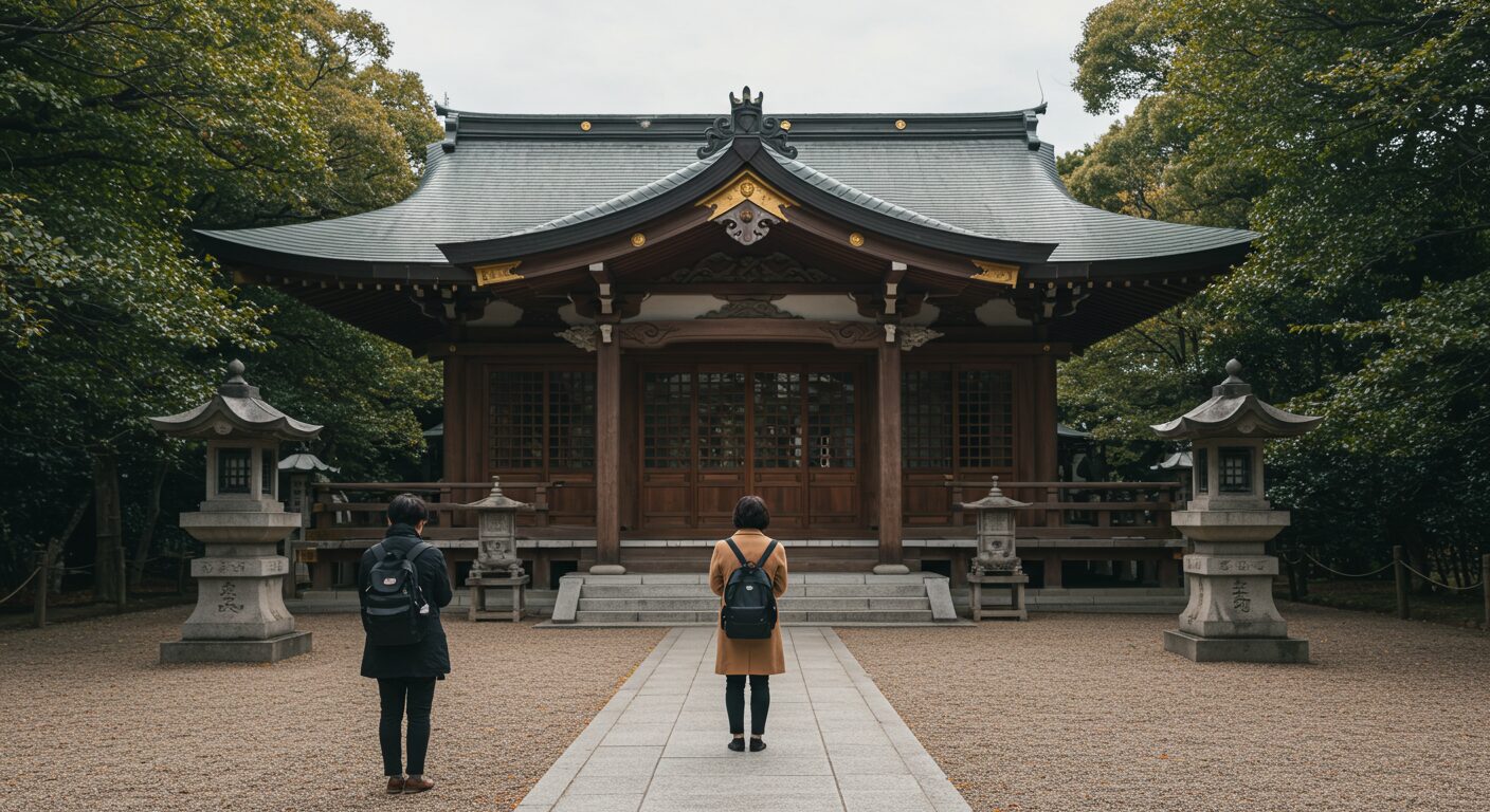 正しい参拝ルートと祈りの言葉
