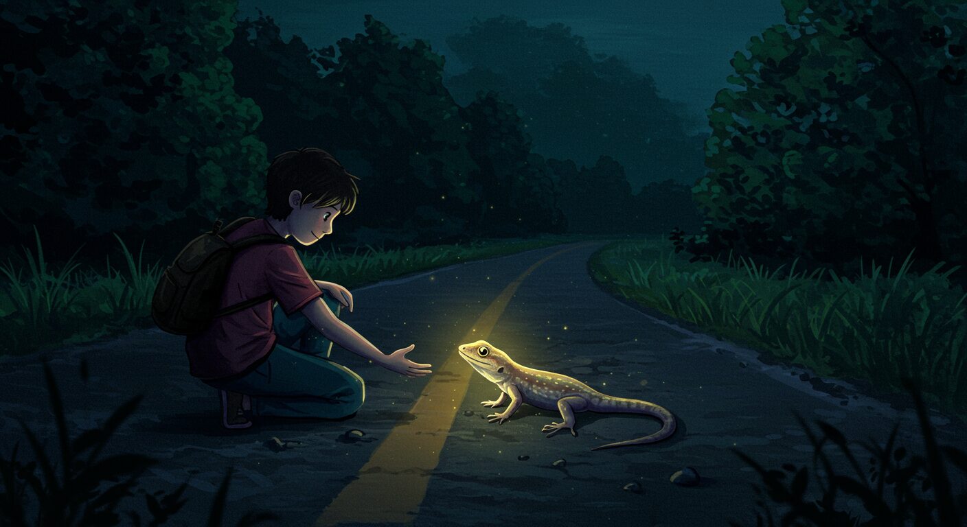 トカゲとの遭遇が意味すること
