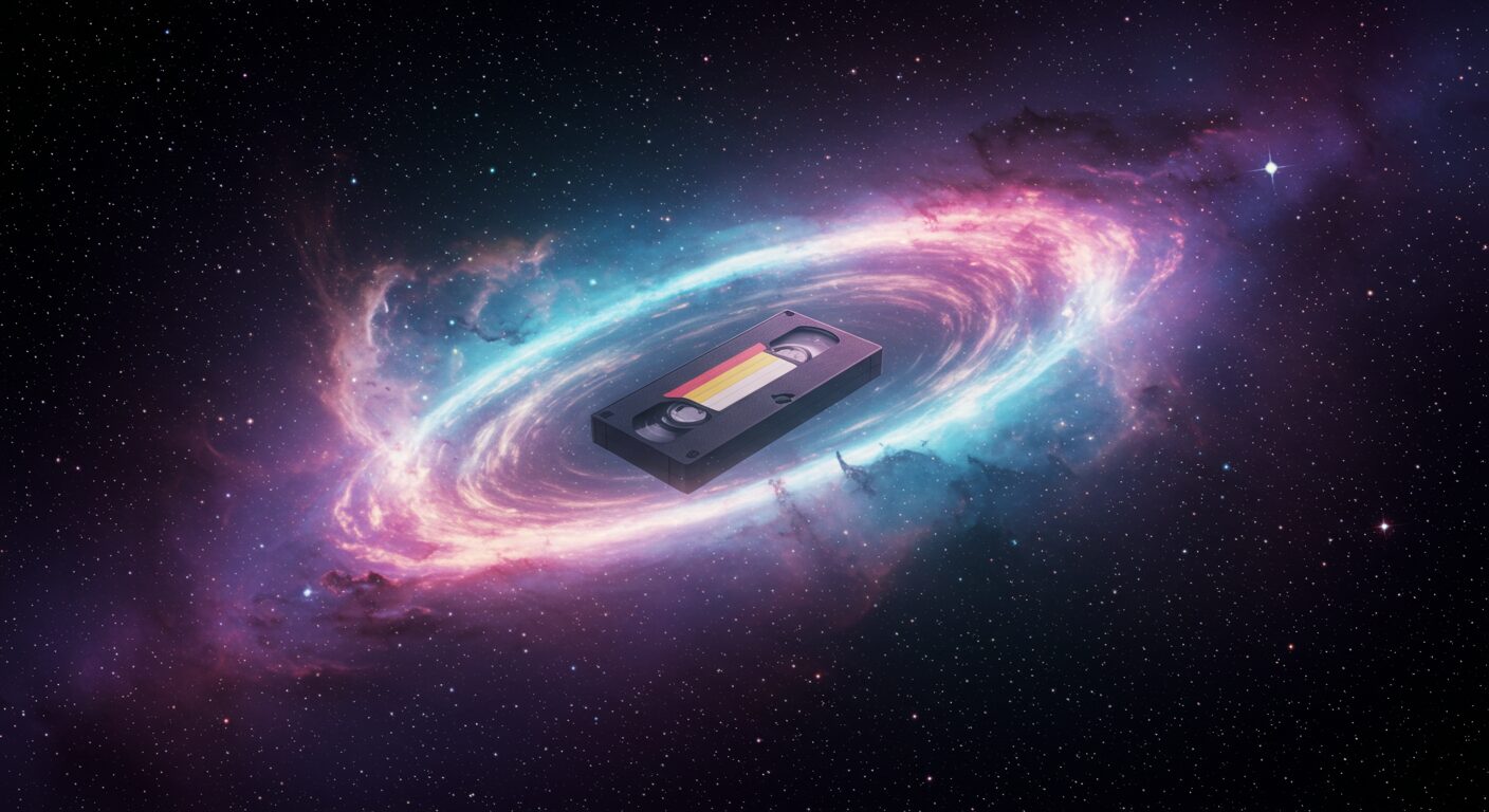 宇宙のビデオテープと時間の錯覚
