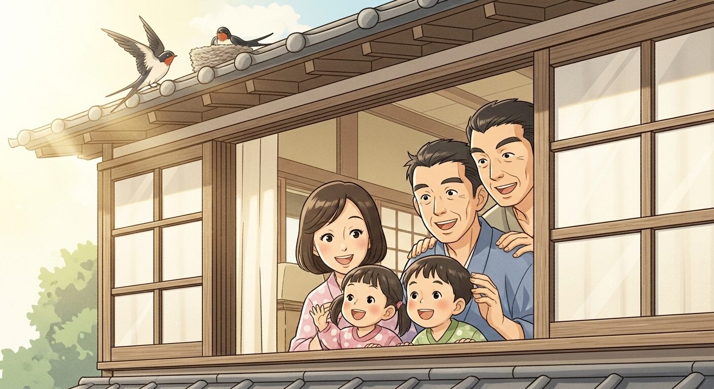 家庭円満と子宝のサイン