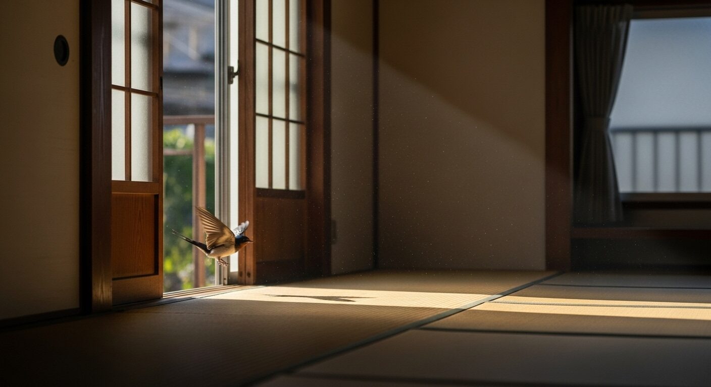 ツバメが家の中に入ってきた時の意味